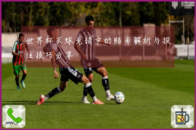 世界杯买球竞猜中的赔率解析与投注技巧分享